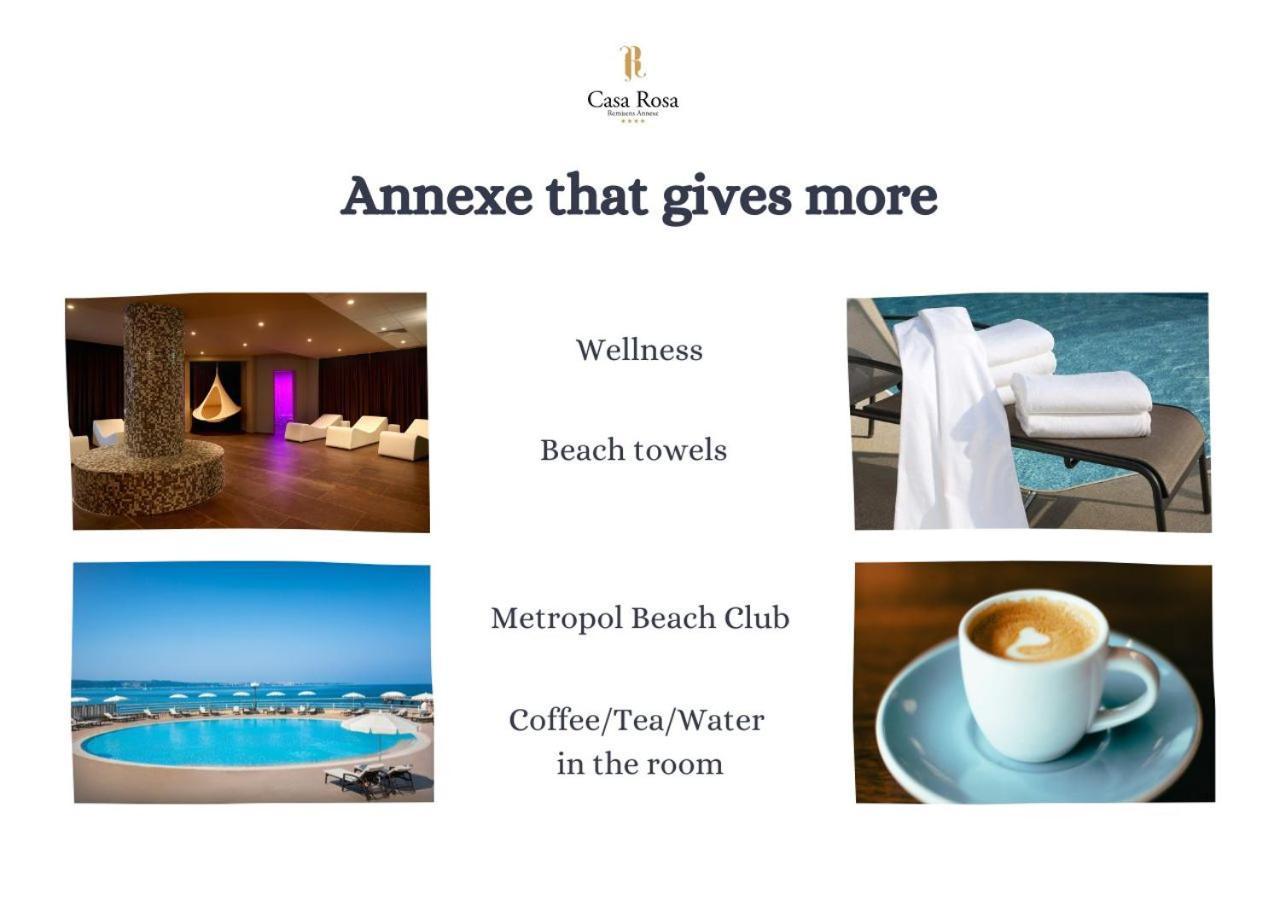 Remisens Casa Rosa - Hotel Metropol Annexe Portorož Dış mekan fotoğraf